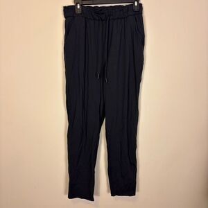 Lululemon Black On The Fly Jogger Pants Size 8